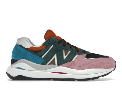 New Balance 57/40 Pink Lemonade Green Black Orange - authentic New Balance sneakers