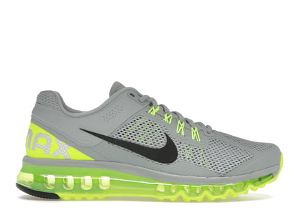 Nike Air Max 2013 Wolf Grey Volt Black - authentic Nike sneakers