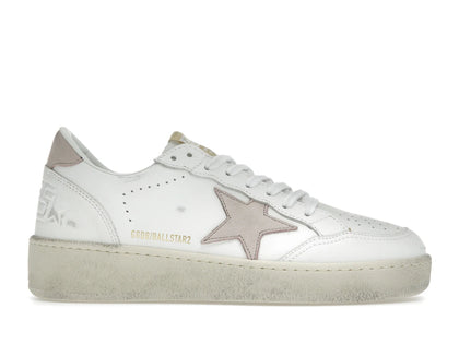 Golden Goose Ball Star 2 White Pink (Women's) - authentic Golden Goose sneakers