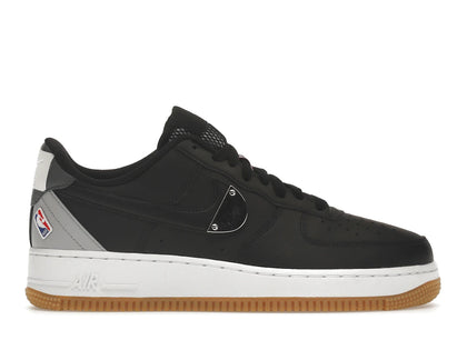 Nike Air Force 1 Low '07 NBA Black Silver - authentic Nike sneakers