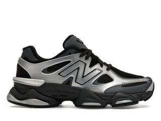 New Balance 9060 X Silver Metallic Black Cement - authentic New Balance sneakers