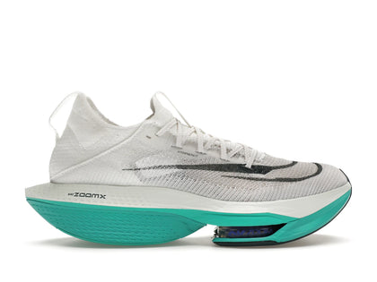 Nike Air Zoom Alphafly Next% 2 White Clear Jade - authentic Nike sneakers