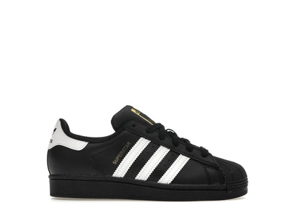 adidas Superstar Core Black Cloud White Gold (GS) - authentic adidas sneakers