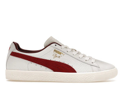 Puma Clyde Made in Italy White Intense Red - authentic Puma sneakers