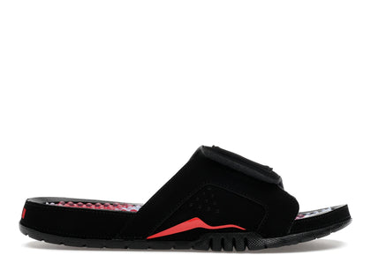 Jordan Hydro 6 Retro Slide Black Infrared - authentic Jordan sneakers