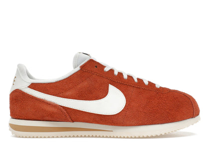 Nike Cortez SE Suede Dark Russet Flax Muslin Sail - authentic Nike sneakers