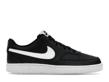 Nike Court Vision Low Next Nature Black White - authentic Nike sneakers
