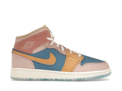 Jordan 1 Mid SE Zen (GS) - authentic Jordan sneakers