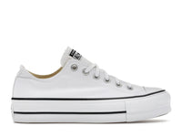 Converse Chuck Taylor All Star Lift Platform Low White Black (Women's)