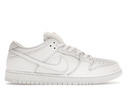 Nike SB Dunk Low Pro Triple White - authentic Nike sneakers