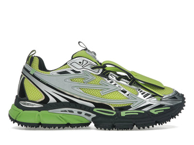 OFF-WHITE Be Right Back Silver Green Fluo