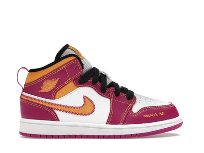 Jordan 1 Mid Dia de los Muertos (PS) - authentic Jordan sneakers