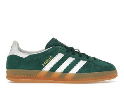 adidas Gazelle Indoor Collegiate Green Cloud White Gum - authentic adidas sneakers