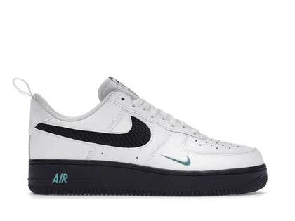 Nike Air Force 1 Low White Black Teal - authentic Nike sneakers