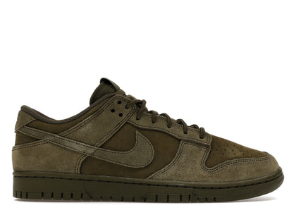 Nike Dunk Low SE Olive Canvas - authentic Nike sneakers
