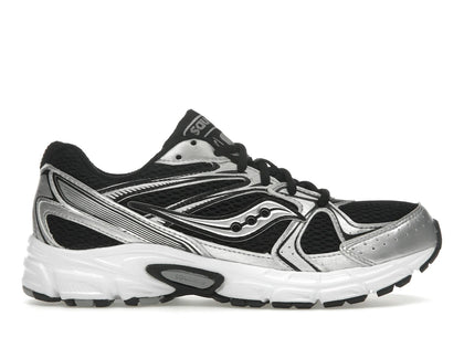 Saucony Grid Ride Millennium Black Silver (Women's) - authentic Saucony sneakers