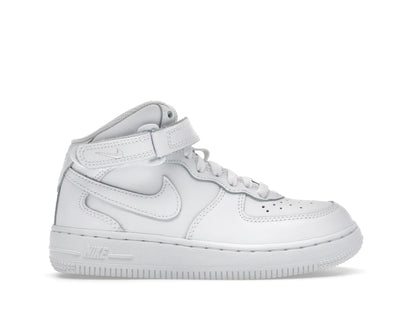 Nike Air Force 1 Mid White (PS) - authentic Nike sneakers