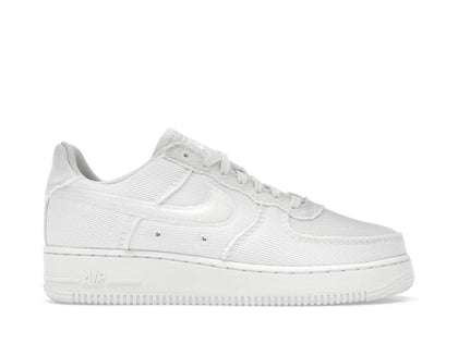 Nike Air Force 1 Low Canvas Summit White Light Orewood Brown - authentic Nike sneakers