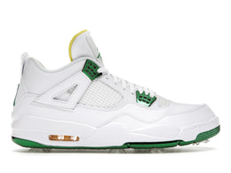 Jordan 4 Retro Golf Metallic Green - authentic Jordan sneakers