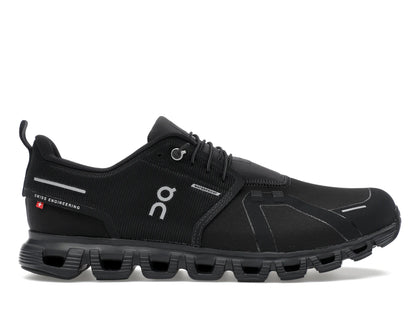 On Running Cloud 6 Waterproof All Black - authentic On sneakers
