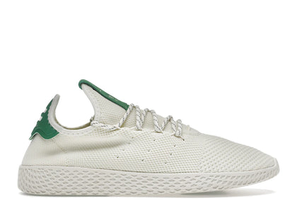 adidas Tennis HU Off White Green Chalk White - authentic adidas sneakers