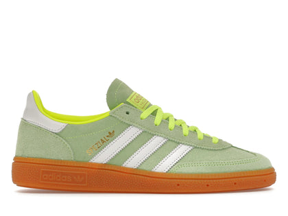 adidas Handball Spezial Solar Yellow White (Women's) - authentic adidas sneakers
