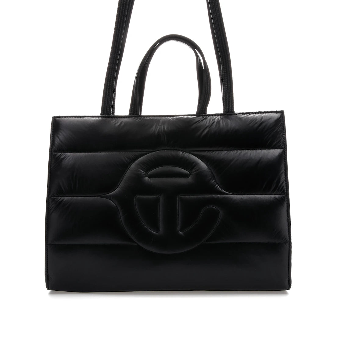 Telfar x Moose Knuckles Puff Shopper Tote Medium Black