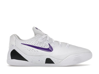 Nike Kobe 9 EM Low TB White Court Purple (GS) - authentic Nike sneakers