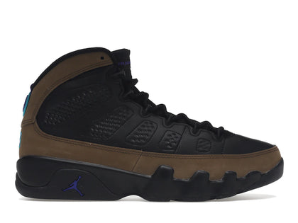 Jordan 9 Retro Light Olive Concord - authentic Jordan sneakers