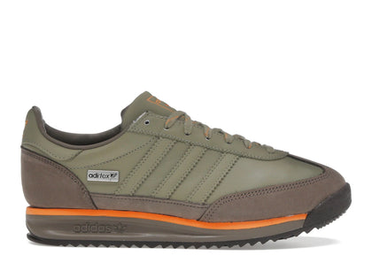 adidas SL 72 RS adi-tex Orbit Green Bright Orange - authentic adidas sneakers