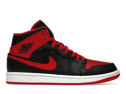 Jordan 1 Mid Alternate Bred (2022) - authentic Jordan sneakers