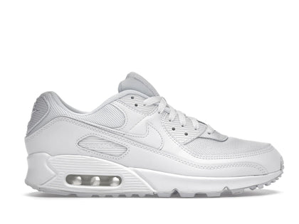 Nike Air Max 90 Recraft Triple White - authentic Nike sneakers