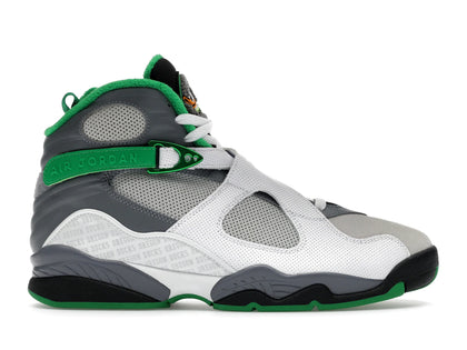 Jordan 8 Retro University of Oregon PE Pure Platinum - authentic Jordan sneakers