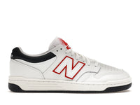 New Balance BB480 White Navy Red