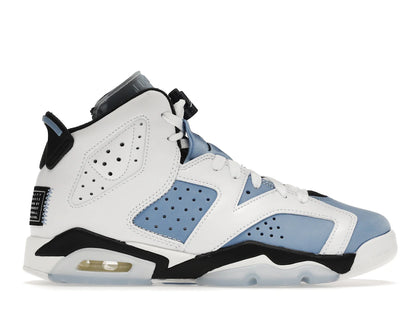 Jordan 6 Retro UNC White (GS) - authentic Jordan sneakers