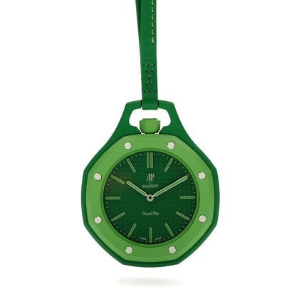 Swatch x Audemars Piguet AP Bioceramic Royal Pop Green Eight SSX03G100N - authentic Swatch product