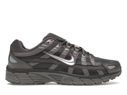 Nike P-6000 Cave Stone Medium Ash Flat Pewter Metallic Silver - authentic Nike sneakers