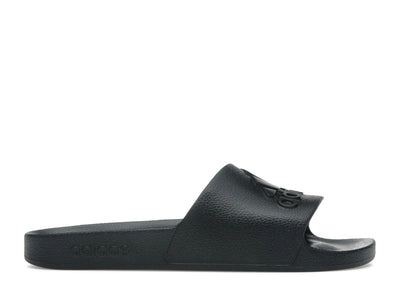 adidas Adilette Aqua Slides Core Black Logo