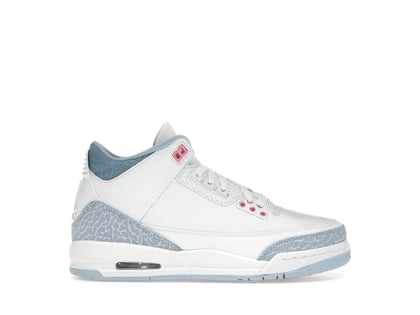 Jordan 3 Retro White Cobalt Bliss (GS) - authentic Jordan sneakers