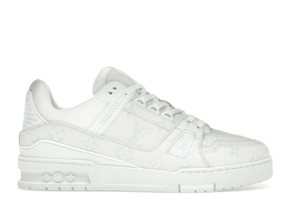 Louis Vuitton LV Trainer White Monochrome - authentic Louis Vuitton sneakers