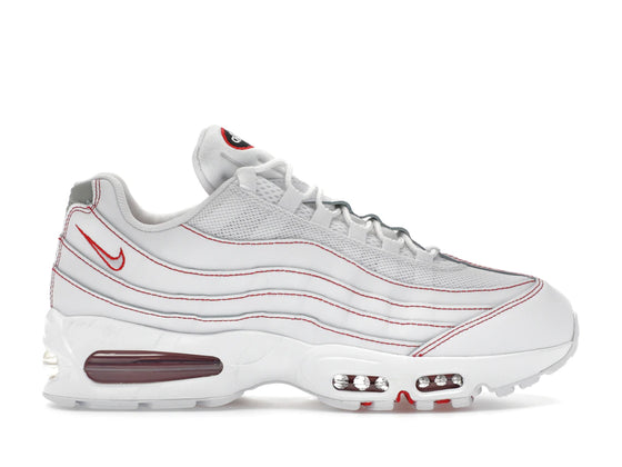 Nike Air Max 95 OG Big Bubble Weiß Universitätsrot