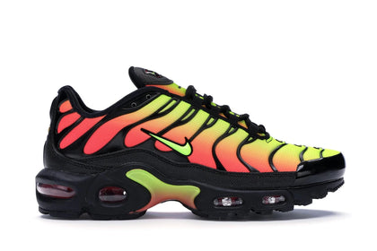 Nike Air Max Plus Black Volt Solar Red (Women's) - authentic Nike sneakers
