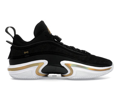 Jordan 36 Low PF Black Gold (White Sole)