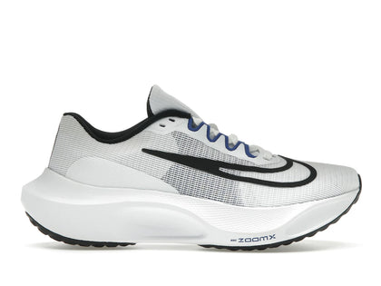 Nike Zoom Fly 5 White Black Old Royal - authentic Nike sneakers