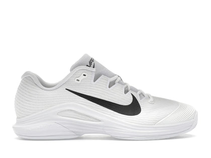 Nike Court Air Zoom Vapor 12 HC White Summit White Black - authentic Nike sneakers