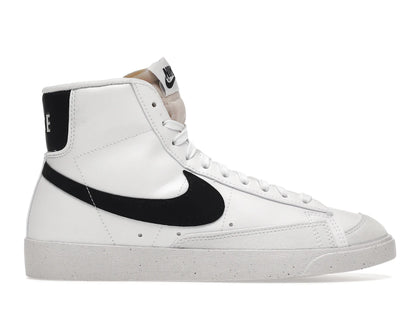 Nike Blazer Mid 77 Next Nature White Black (Women's) - authentic Nike sneakers