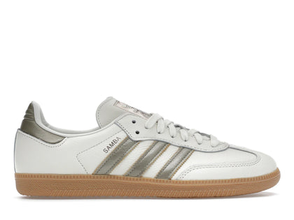 adidas Samba OG Wonder Gold Metallic (Women's) - authentic adidas sneakers