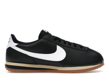 Nike Cortez Black Gum Medium Brown Sesame White - authentic Nike sneakers