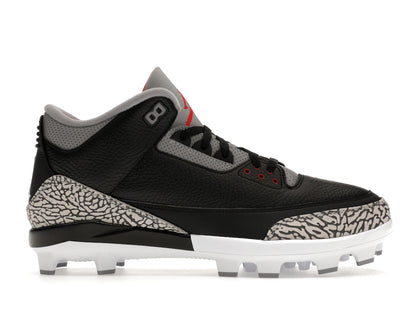 Jordan 3 Mid Retro MCS Black Cement - authentic Jordan sneakers