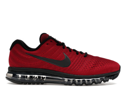Nike Air Max 2017 Team Red Black - authentic Nike sneakers